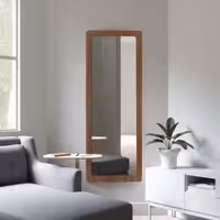 آینه الف مدل نیم قد طرح نوستالژی