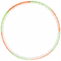 حلقه تناسب اندام تن زیب مدل تخم مرغی