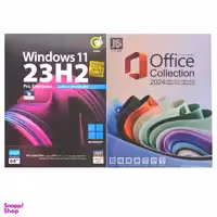 نرم افزار ویندوز 11 و آفیس مجموعه ۲ عددی
