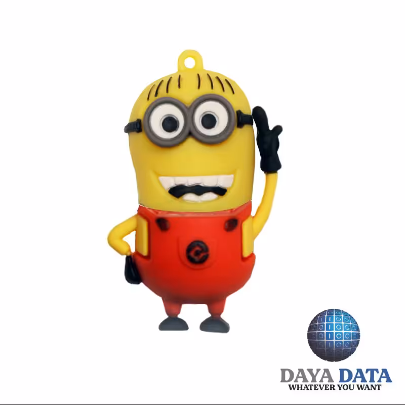 فلش مموری فانتزی دایا دیتا مینیون باب مدلPC1003-15 ظرفیت16GB-USB2 رنگ قرمز