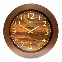 ساعت دیواری چوبی مومنت مدل همیلتن کد 0026