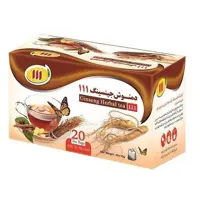 (1رسال رایگان) دمنوش جینسینگ 111 ( تعداد در کارتن  15 بسته 1 بسته رایگان)