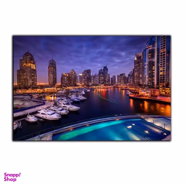 تابلو شاسی بکلیت طرح جزیره و منظره شهری مدل SH-S2895