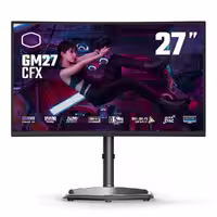 مانیتور گیمینگ 27 اینچ خمیده کولر مستر GM27 CFX