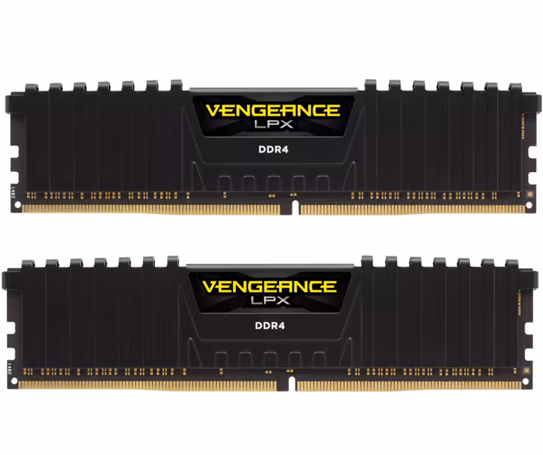 رم دوکاناله کرسیر سری ونجنز ال پی ایکس حافظه 16 گیگابایت و فرکانس 3000 مگاهرتز