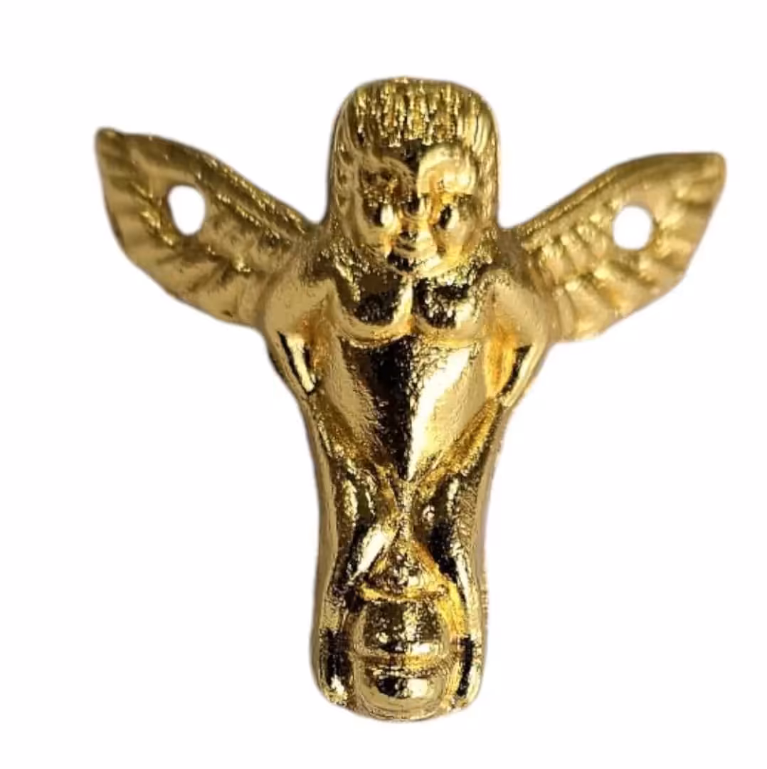 پایه طلایی فرشته فلزی