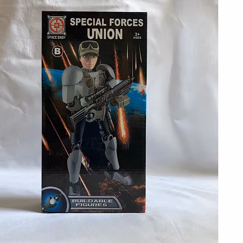 لگوی جنگجو 29 تکه همراه نقشه ساخت کد3