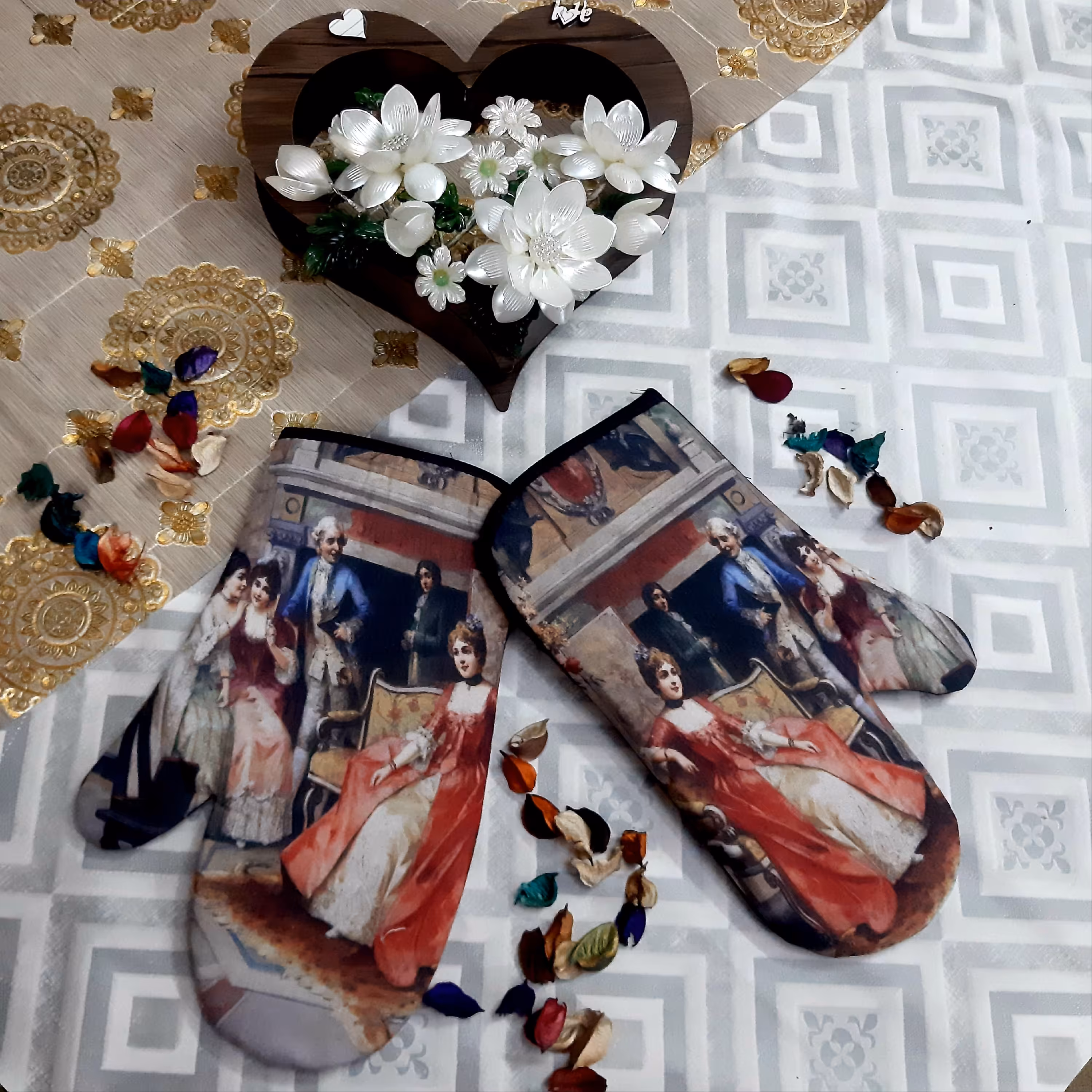 دستکش فر جادوئی سوپرایز فانتزی نانو میکروفایبر طرح ملکه و قصر 