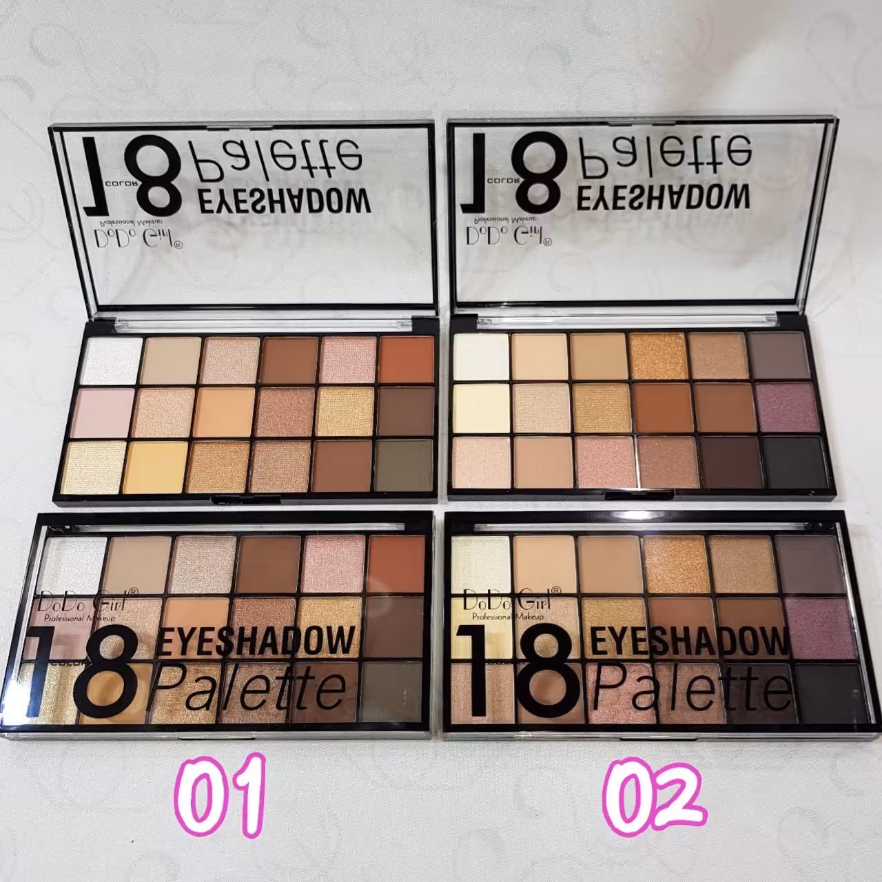 سایه دودو گرل 18 رنگ اورجینال کد 1144