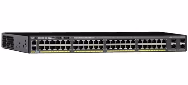 سوئیچ 48 پورت مدیریتی سیسکو مدل سی 2960 ایکس 48 تی دی ال