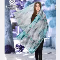 شال نخی دخترانه لاوین