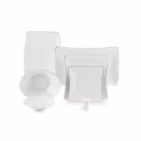 سرویس چینی زرین 6 نفره غذاخوری زرین وینچی (30 پارچه)