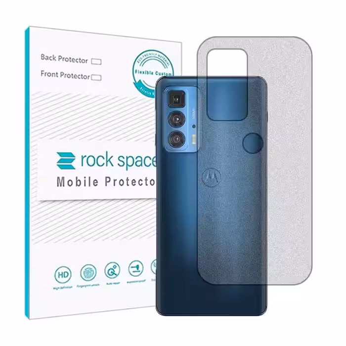 گلس محافظ پشت گوشی موتورولا Edge 20 Pro مدل نانو هیدروژل مات برند راک اسپیس کد S