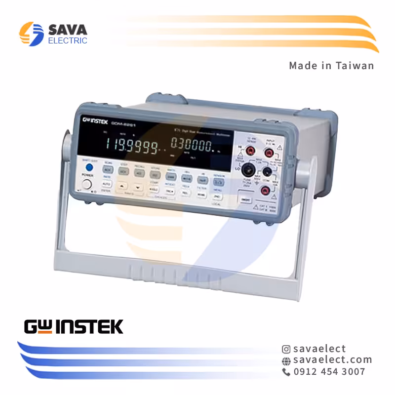 خرید مولتی متر رومیزی دیجیتال GDM-8261A گودویل تایوان | ساوا الکتریک