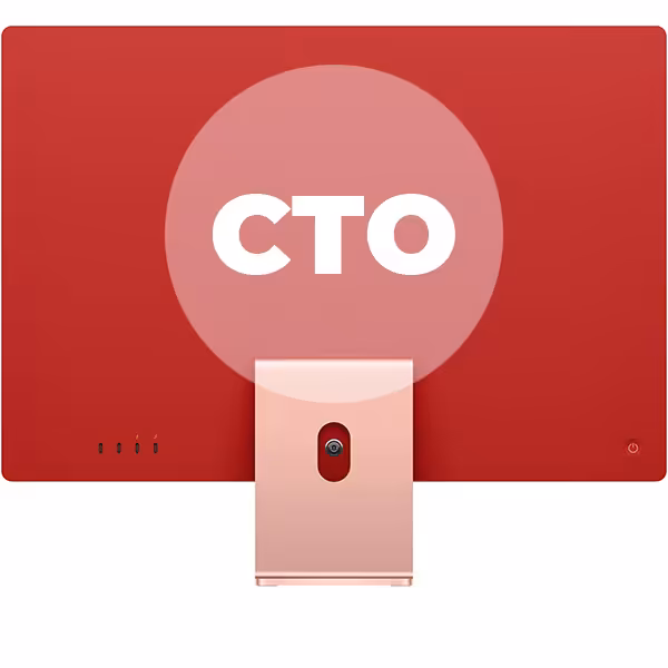 آی‎ مک 24 اینچ کاستوم پردازنده 8 هسته ای M1 گرافیک 8 هسته ای 16 گیگابایت Ram ظرفیت 256 گیگابایت SSD صورتی - Hiapple.ir