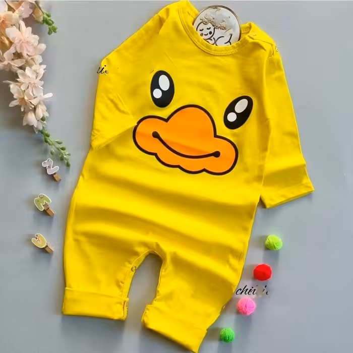 سرهمی بچگانه  نخ پنبه جوجه و دایناسور در پنج سایز 