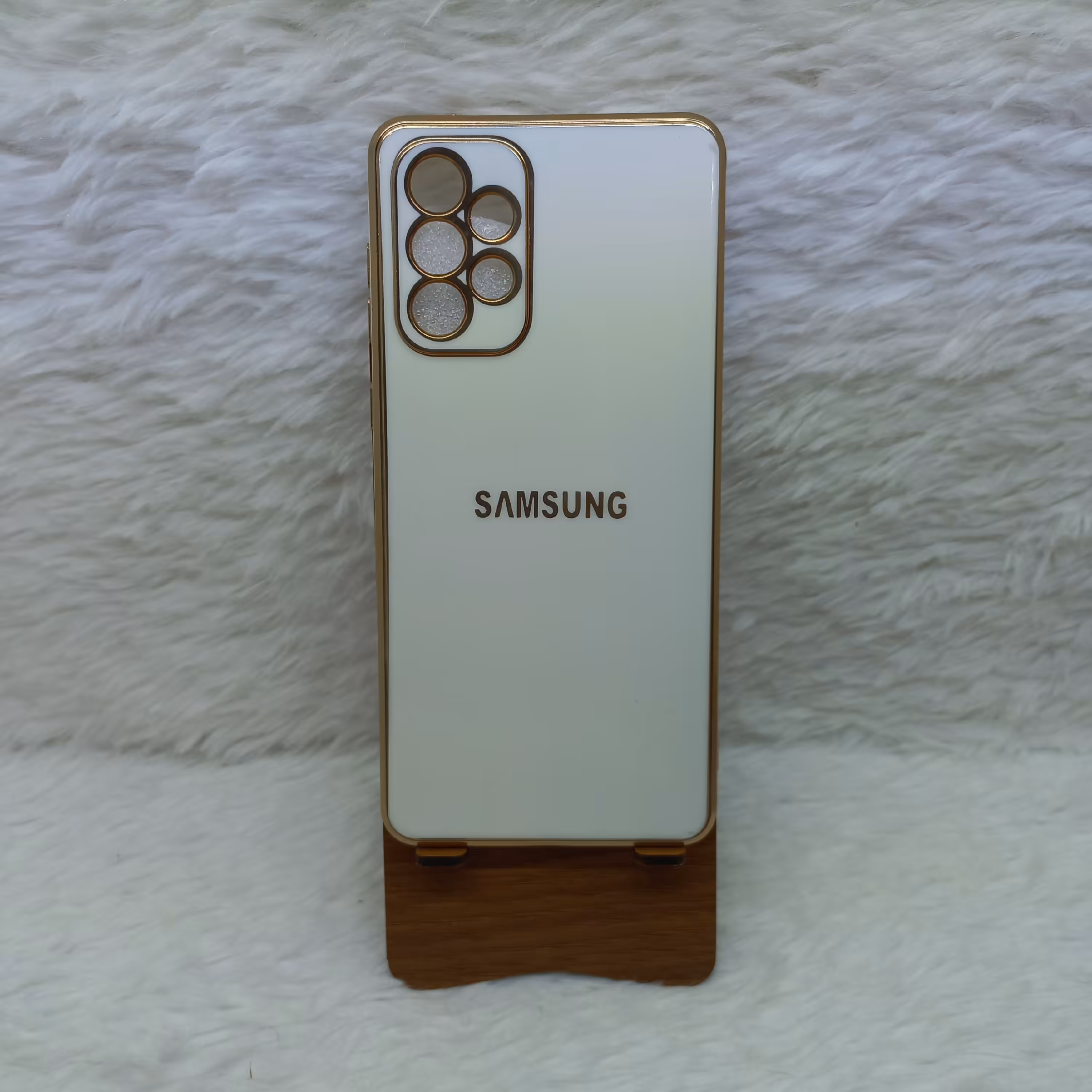 گارد (قاب) گوشی A73 مدل مای کیس رنگ سفید مناسب گوشی Samsung A73 5G