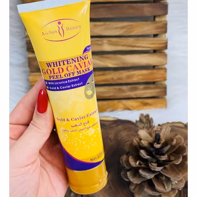 ماسک صورت طلا خاویار مدل ایچون بیوتی حجم 120 میلی لیتر