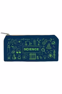 زیپ کیف سایز B5 science سرمه ای دات نوت