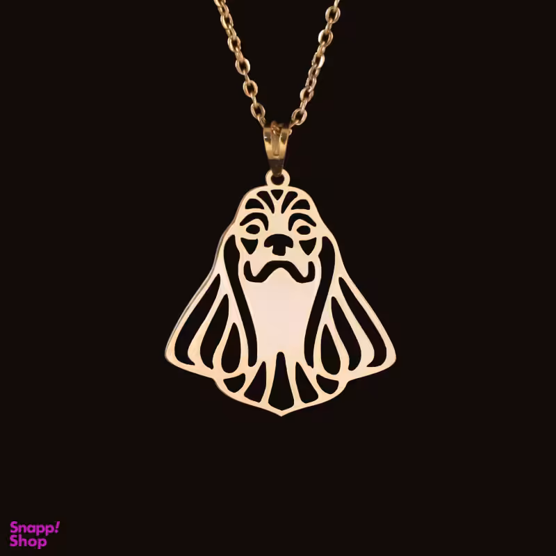 گردنبند طلا 18 عیار زنانه سانا گالری مدل سگ کد D10285