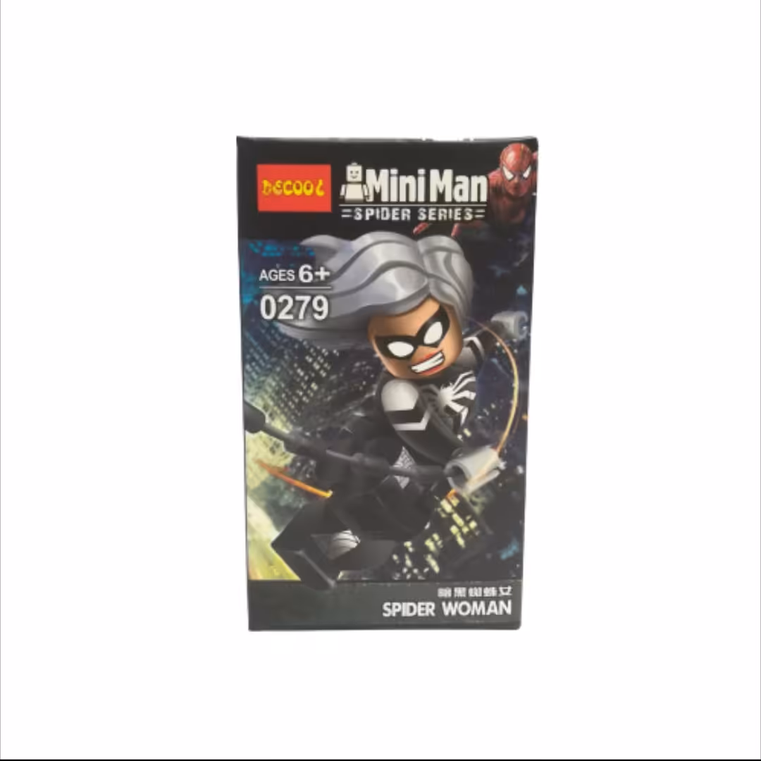 اسباب بازی لگو شخصیت زن عنکبوتی برند دکول decool مدل 0279 اسباب بازی