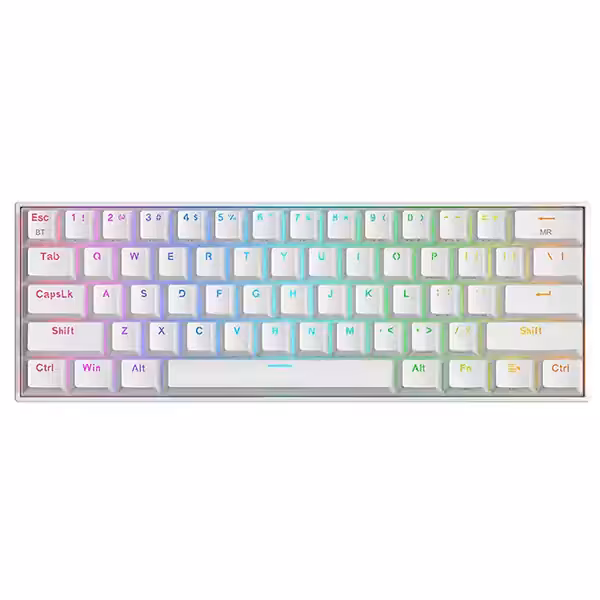 کیبورد مکانیکال گیمینگ ردراگون مدل Draconic Elite White K530W-RGB-PRO