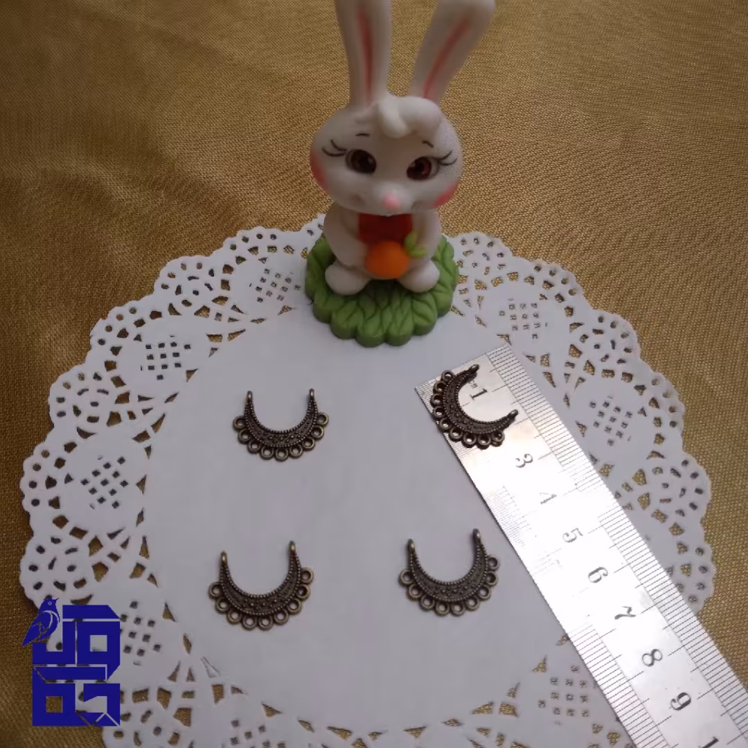 خرجکار مدل کشکول هلالی برنزی فروش دونه ای