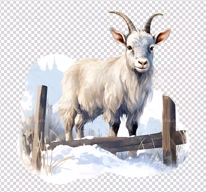 عکس PNG بز | گرافیک با طعم تربچه