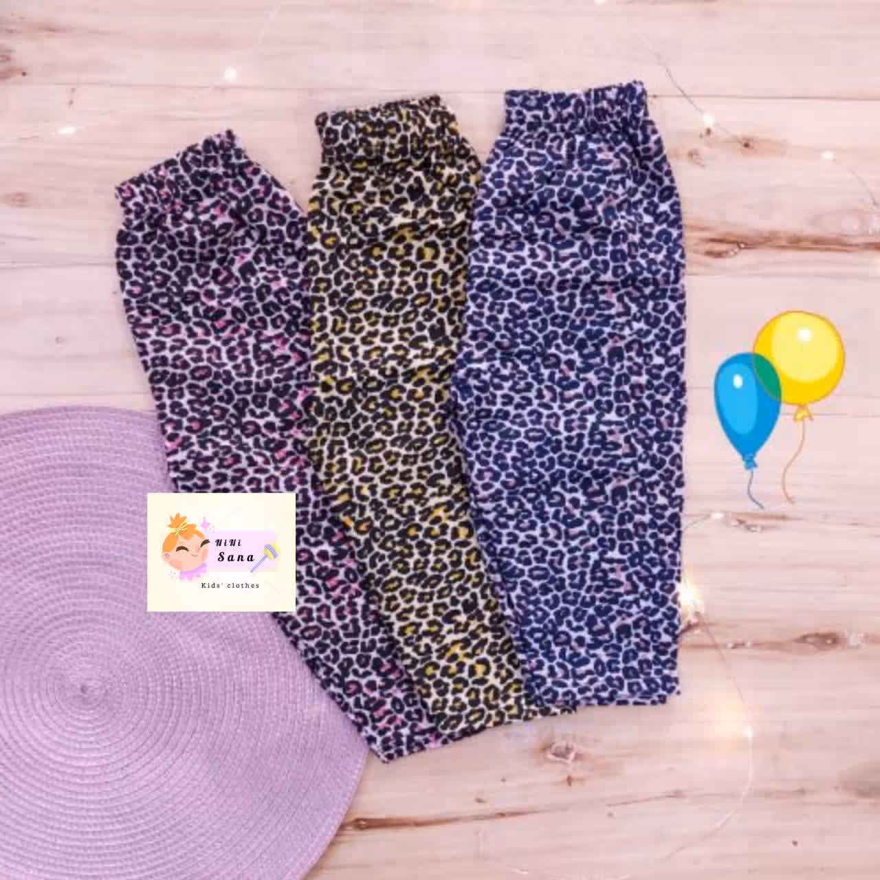 شلوار دخترانه پلنگی