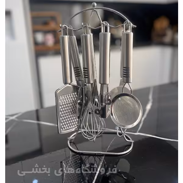 ست ابزار استیل آشپزی 8 تکه