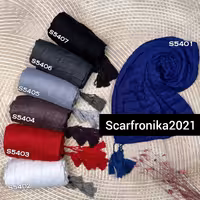 شال نخی پلیسه مربع 