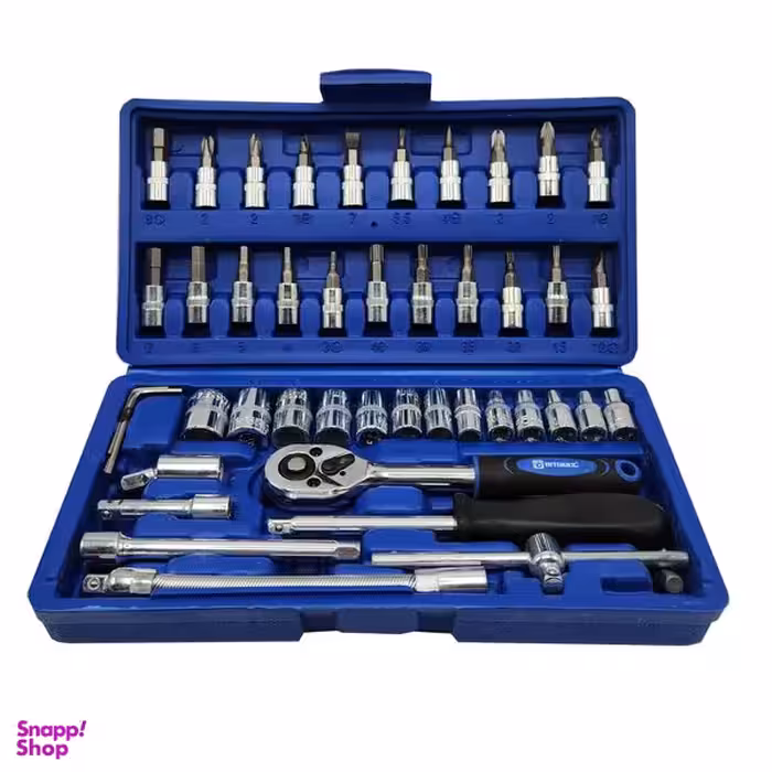 مجموعه 46 عددی آچار بکس اینتیمکث کد 46P