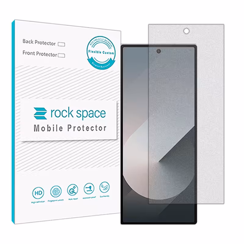 گلس سامسونگ Galaxy Z Fold6 مدل نانو هیدروژل گیمینگ برند راک اسپیس کد S