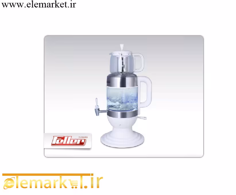 چایساز سماوری پیرکس با قوری اضافه فلر TS811