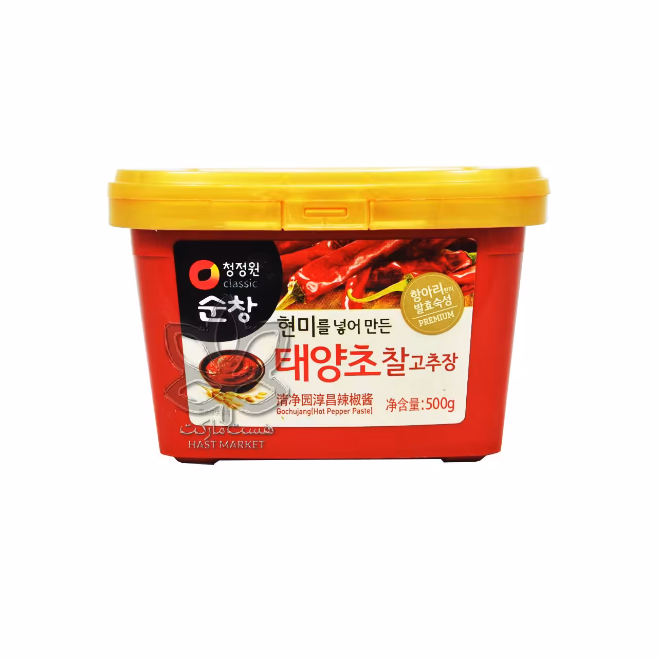 رب فلفل تند کلاسیک 500 گرم ممتاز کره ای