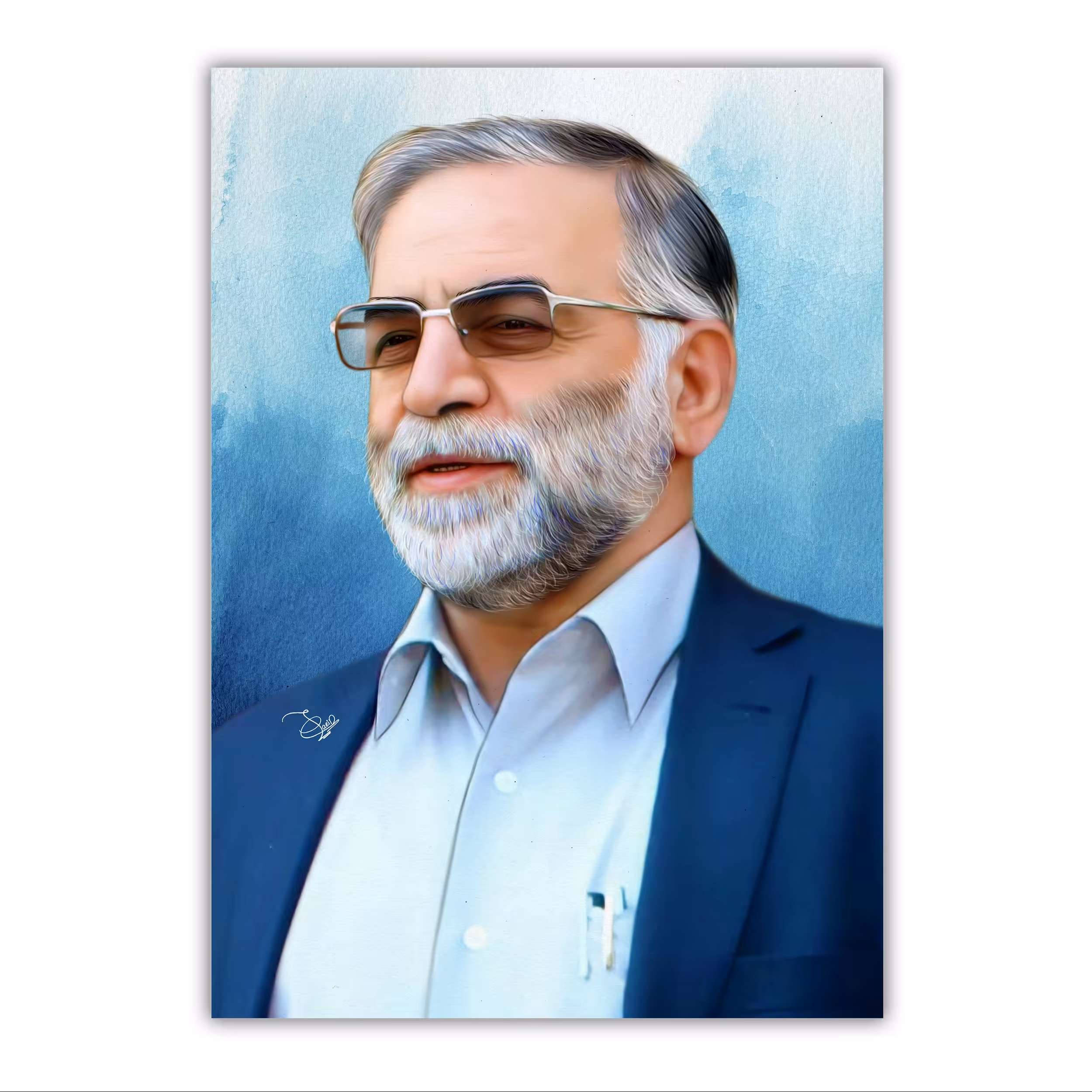 تابلو شاسی مدل شهید فخری زاده سایز 20 در 28 کد 52