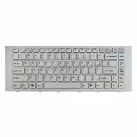 کیبورد لپ تاپ سونی VPCEG سفید با فریم