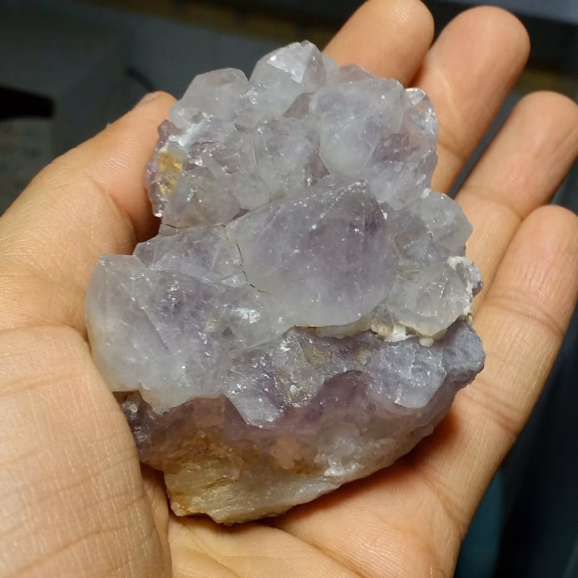 سنگ راف آمتیس آمیتیس آماتیس بلور درشت پر رنگ وارداتی بسیار زیبا و خاص کد 10615