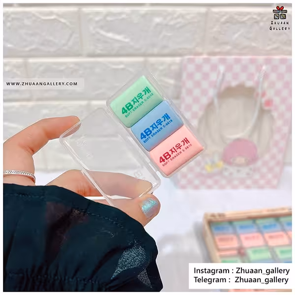 پاک کن معطر 4B Pack پاستلی 3 عددی