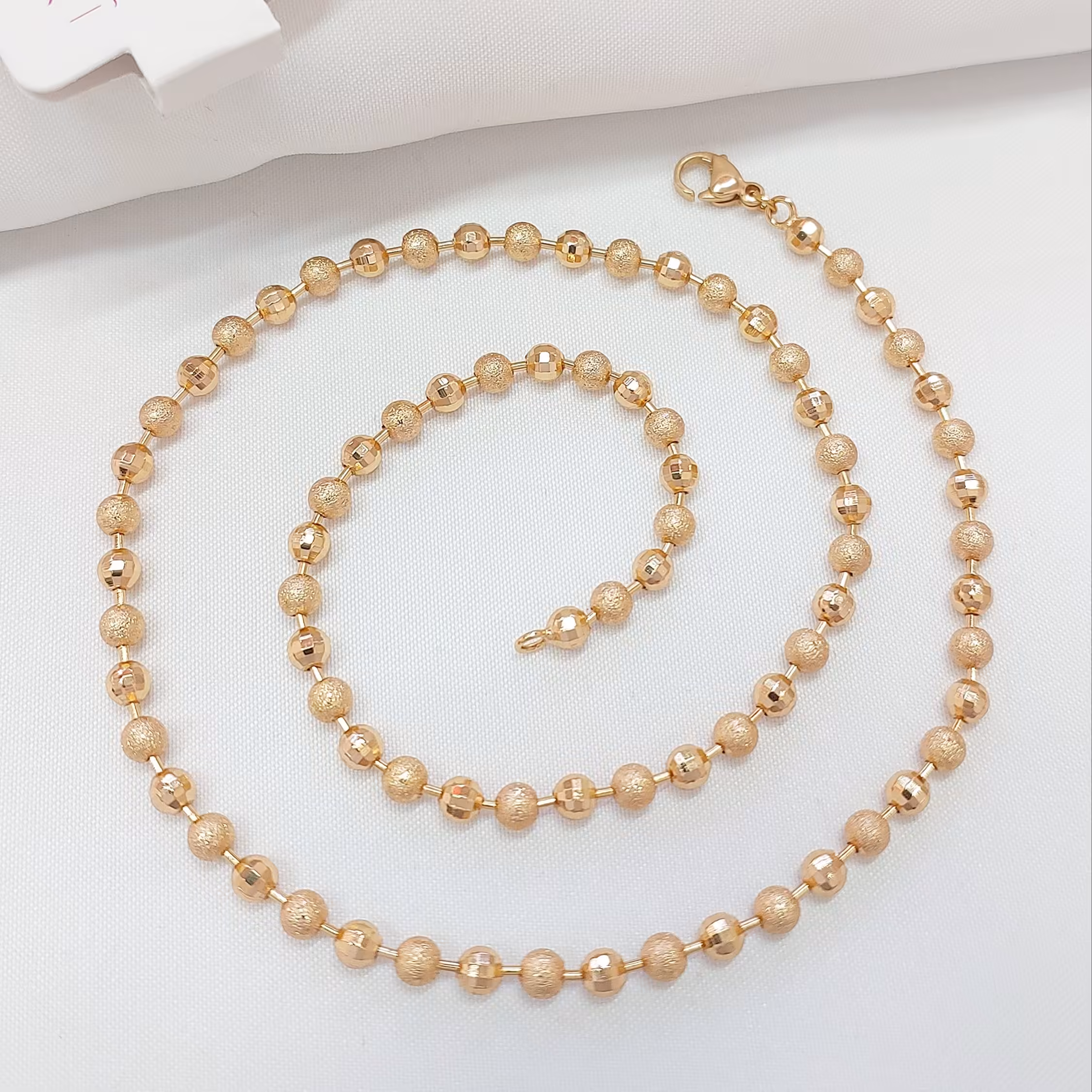 زنجیر توپی طرح طلای برند ژوپینگ