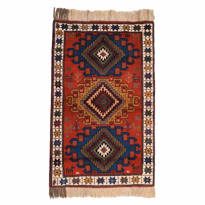 فرش دستباف دو متری مدل خراسان کد 4020205