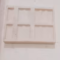 قالب آجر سقف شیرونی طول 9سانت عرض 7سانت ارتفاع 1سانت 