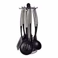 سرویس کفگیر و ملاقه 6 پارچه یونیک همراه استند کد 1196