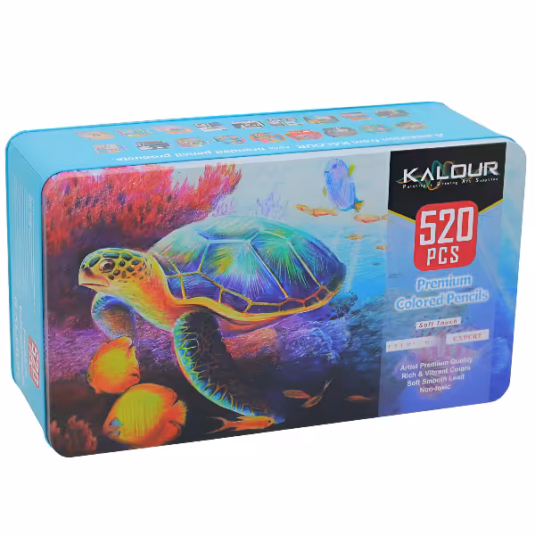 مداد رنگی 520 رنگ کالر