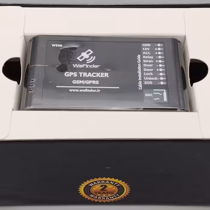ردیاب خودرو ماهواره ای wefinder  دارای دوسال گارانتی تعویض و ده سال پشتیبانی