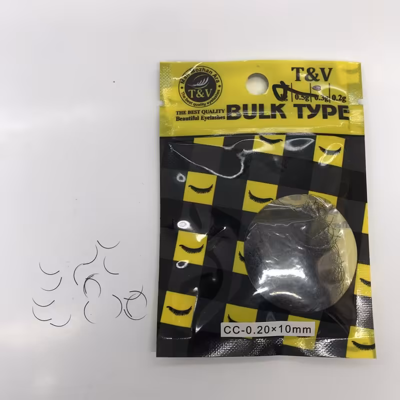 مژه بالک مدل CC مخصوص کاشت کلاسیک تی اند وی T&amp;V - 10MM