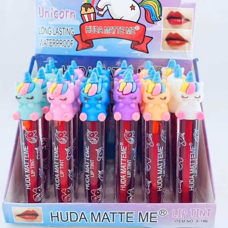 تینت لب طرح اسب تک شاخ عروسکی                         