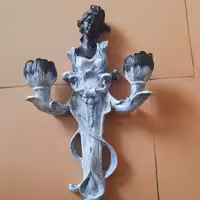  💢جا شمعی دیواری کلاسیک کار جدید با ظرافت خاص