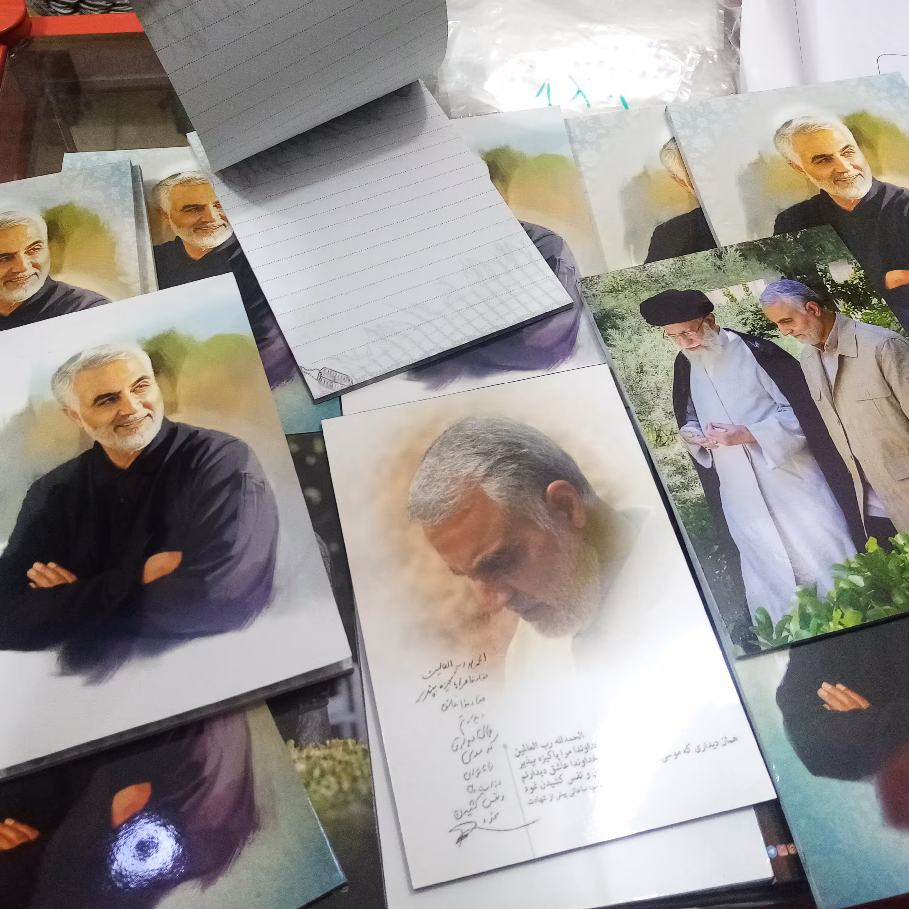 دفترچه سردار سلیمانی (خطی) سایز بزرگ