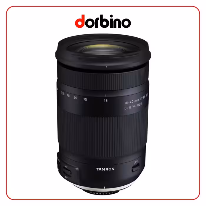 لنز تامرون Tamron 18-400mm f3.5-6.3 Di II VC HLD for Nikon F - فروشگاه دوربین دوربینو